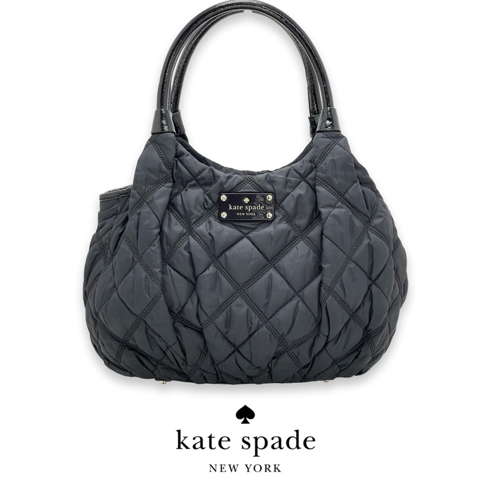 Kate Spade ♠️ Quilted Nylon Satchel Handbag